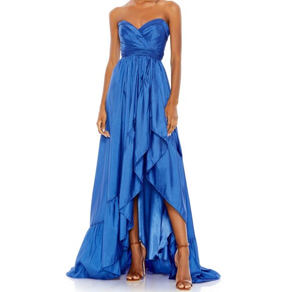 Mac Duggal NWT 68040 Taffeta Dress Size 12 - Picture 1 of 3